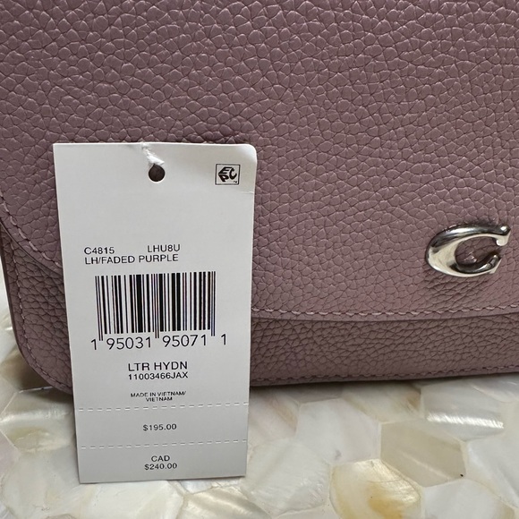 NWT! Coach Hayden Crossbody Faded Purple So Nice! - Picture 4 of 9
